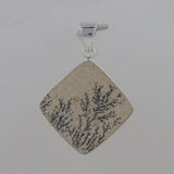 925  Sterling Silver Russian Dendritic Pendant