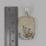 925  Sterling Silver Russian Dendritic Pendant