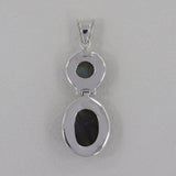 925 Sterling Silver Labradorite Pendant