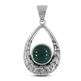 925 Sterling Silver Larimar Pendant