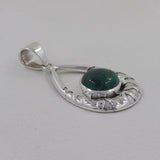 925 Sterling Silver Larimar Pendant