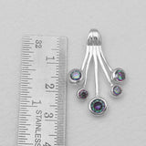 Mystic Quartz Silver Pendants