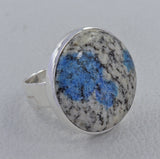 K2 Jasper Gemstone Sterling Silver Ring