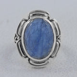 Blue Kyanite Unisex Ring