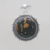 Ocean Jasper Silver Pendants
