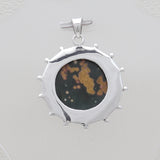 Ocean Jasper Silver Pendants