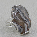 Turquoise Spiny Oyster 925 Sterling Silver Handmade Ring