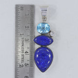 925 Silver Lapis Lazuli Pendant