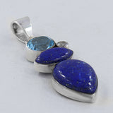 Lapis Lazuli 925 Silver Pendant