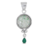 Susorite Quartz 925 Silver Pendant