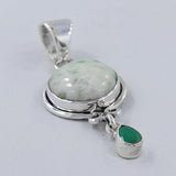 Susorite Quartz 925 Silver Pendant