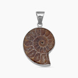 Ammonite Silver Pendants
