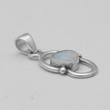 925 Silver Herkimer Quartz Pendants