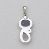 Rainbow Moonstone Silver Pendants