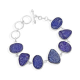 Tanzanite Silver Bracelet