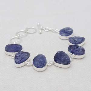 925 Sterling Silver Tanzanite Bracelet