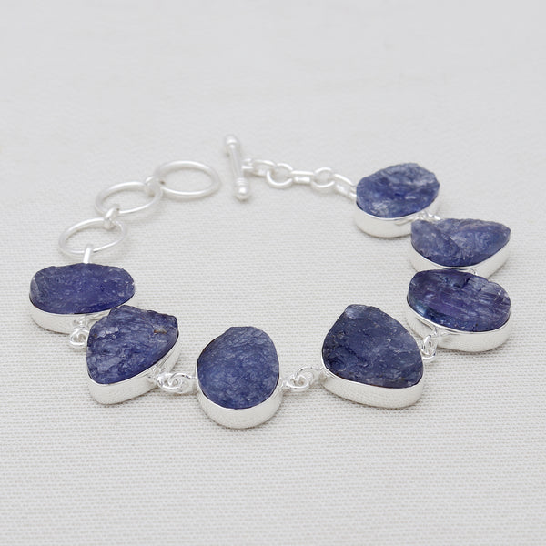 925 Sterling Silver Tanzanite Bracelet