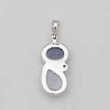 Rainbow Moonstone Silver Pendants