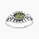 925 Sterling Silver Garnet Rings