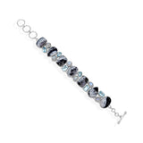 Dendritic Opal Silver Bracelet