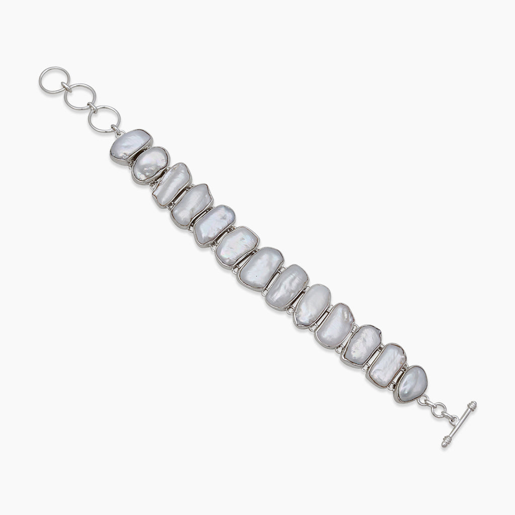Freshwater Pearl Silver Bracelets