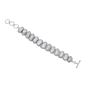 Freshwater Pearl Silver Bracelet