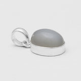 Grey Moonstone Silver Pendants