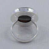 Polychrome Jasper Silver Ring