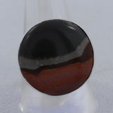 Polychrome Jasper Silver Ring