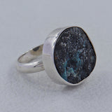 Tourmaline Chrysocolla 925 Sterling Silver Ring