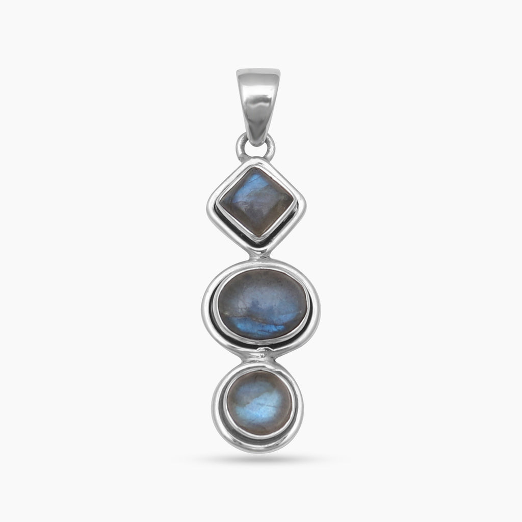 Labradorite Silver Pendants