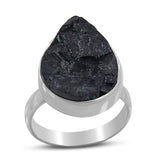 Tourmaline Chrysocolla 925 Sterling Silver Ring