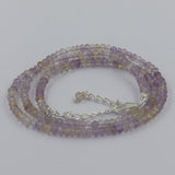 Ametrine Gemstone Beaded Necklace