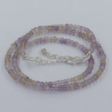 Ametrine Gemstone Beaded Necklace