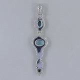 Tanzanite 925 Sterling Silver Pendant