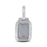 Citrine Pendant 925 Sterling Silver