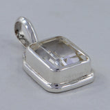 925 Sterling Silver Crystal Pendant