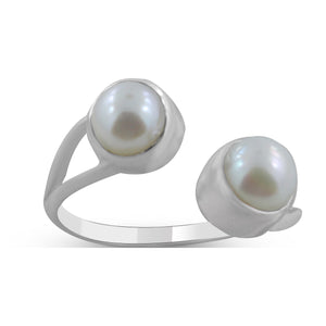 925 Sterling Silver Pearl Rings
