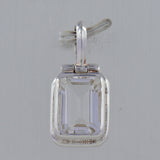 Citrine Pendant 925 Sterling Silver