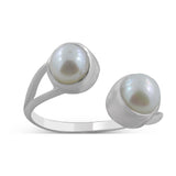 Pearl Silver Rings