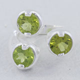 Peridot Silver Ring