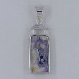 925 Silver Polychrome Jasper Pendant