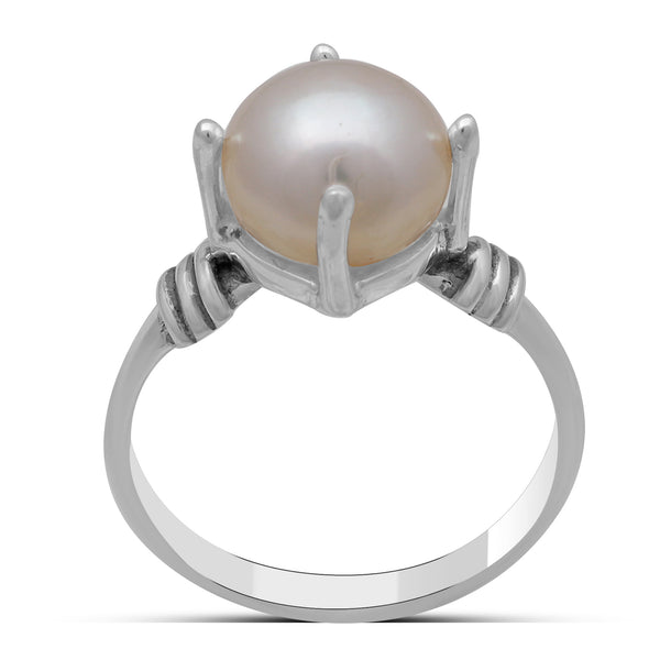 925 Sterling Silver Pearl Rings