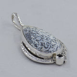 Rainbow Moonstone 925 Silver Pendant