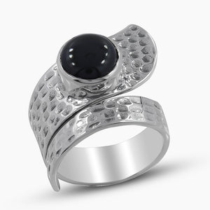 925 Sterling Silver Black Onyx Rings