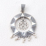 925 Sterling Silver Handmade Pendant Set