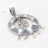 925 Sterling Silver Handmade Pendant Set