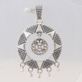 925 Sterling Silver Handmade Pendant Set