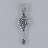 Blue Topaz 925 Sterling Silver Pendant