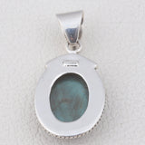 925 Sterling Silver Labradorite Pendant